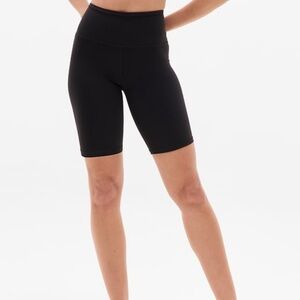 Athleta Women's Sleek Black Bike Shorts Like New